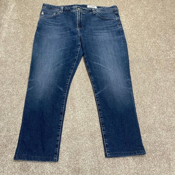 Ag Adrienne goldschmied mens the Everett slim straight jeans sz 38x27 blue jeans - Picture 4 of 12